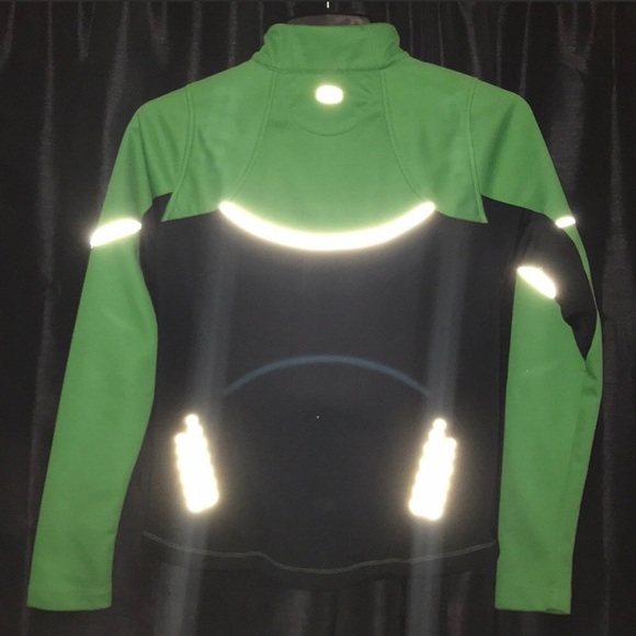 NEW SUGOI Reflective Green Bike Jacket - Picture 6 of 8